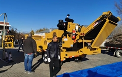 2019年，長春市伊通河設施維護處采購一臺Rayco大型粉碎機1754.